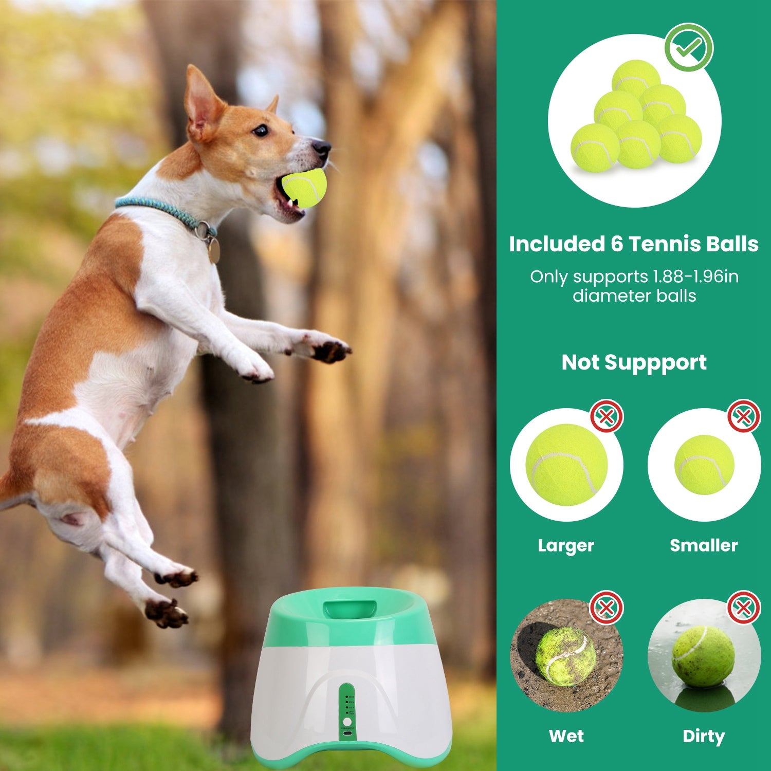 FetchMaster™ Pro – Automatic Interactive Ball Launcher for Dogs (3-5 Day US Delivery)