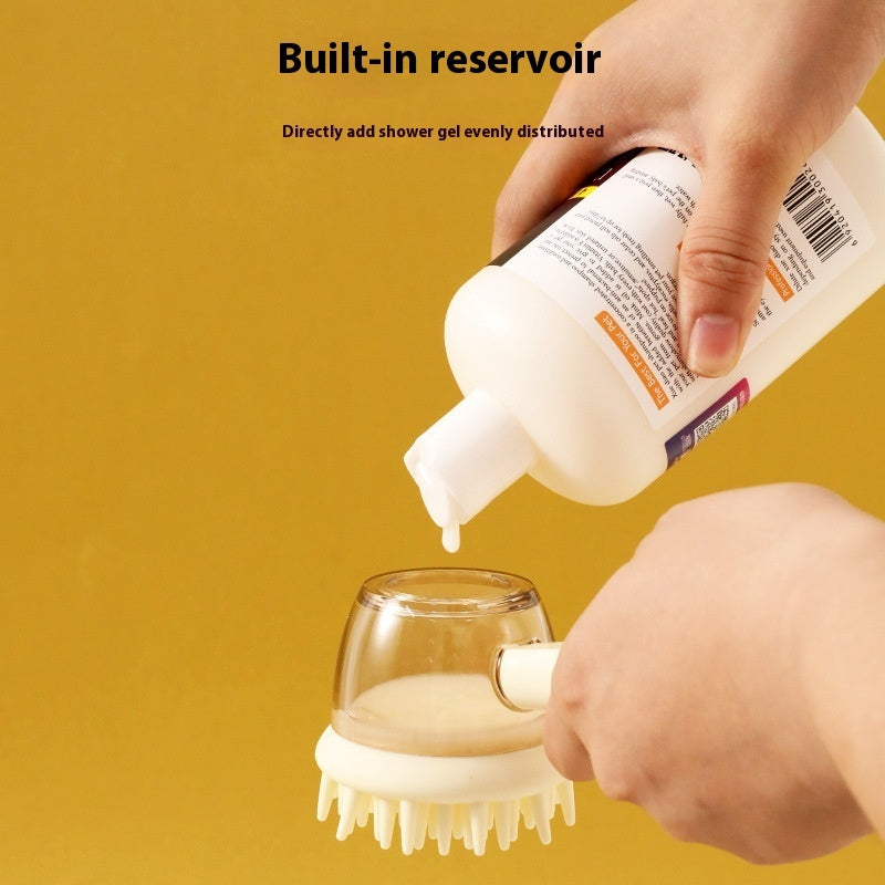 WhizeBath™ 3-in-1 Silicone Massage Brush.