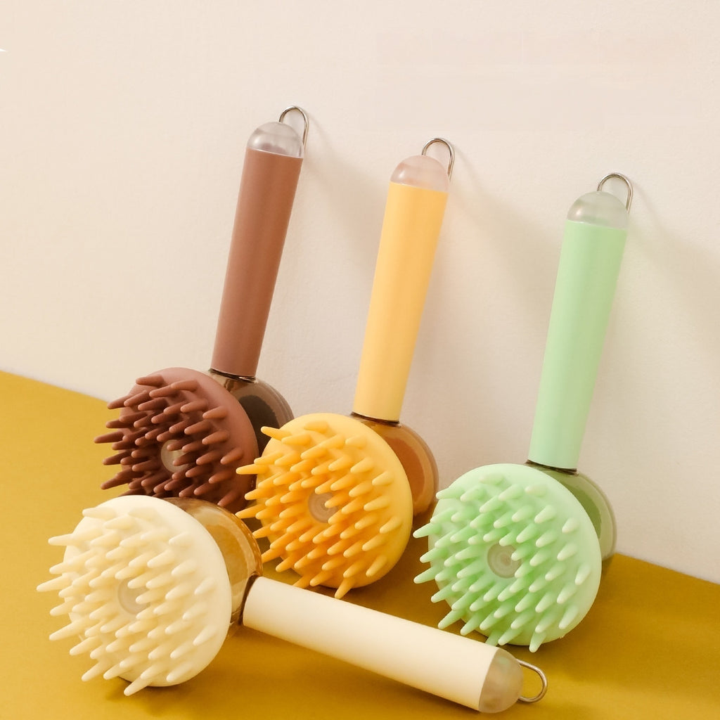 WhizeBath™ 3-in-1 Silicone Massage Brush.