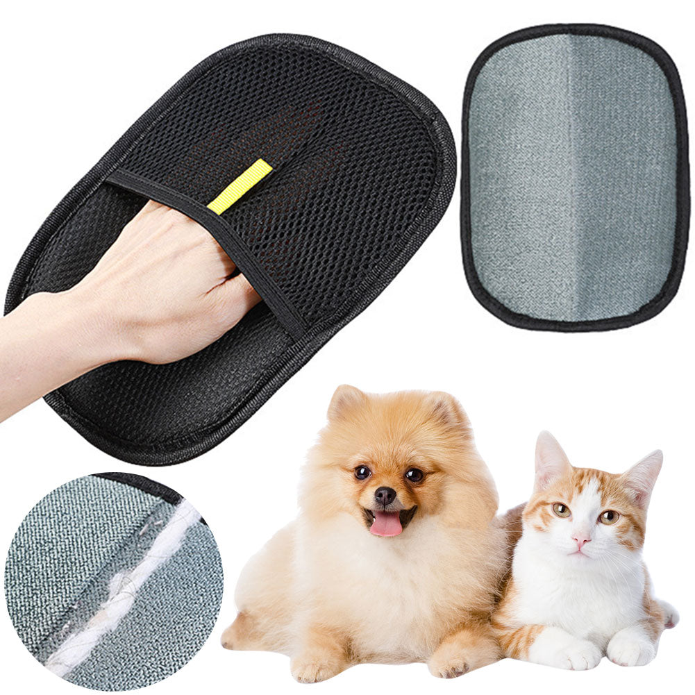 WhizePet™ Clothes & Furniture Hair Remover Glove.