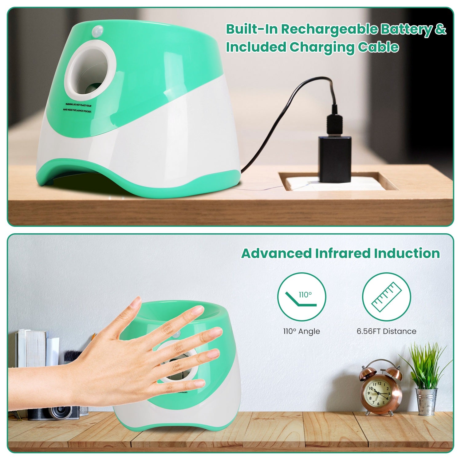 FetchMaster™ Pro – Automatic Interactive Ball Launcher for Dogs (3-5 Day US Delivery)