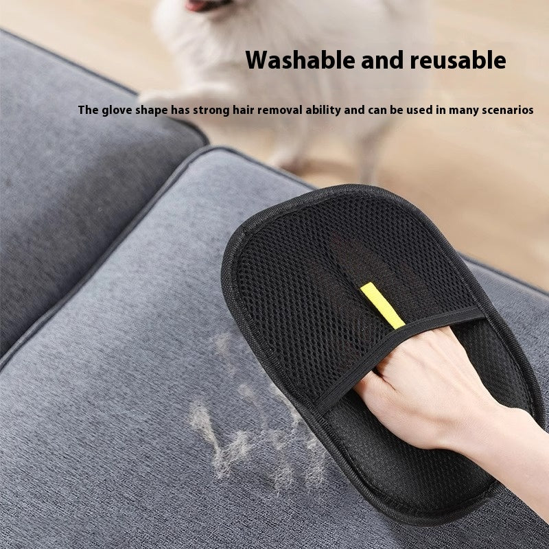WhizePet™ Clothes & Furniture Hair Remover Glove.