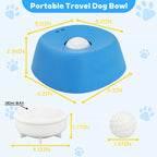 WhizePet™ Rolling Treat Bowl – Slow Feeder & Boredom Buster